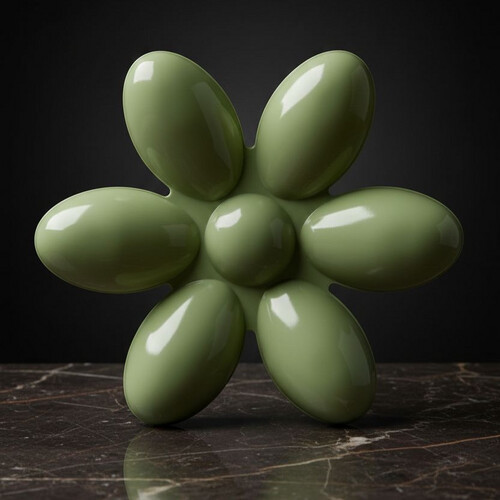 طبق تقديم زهرة متعدد الاستخدامات