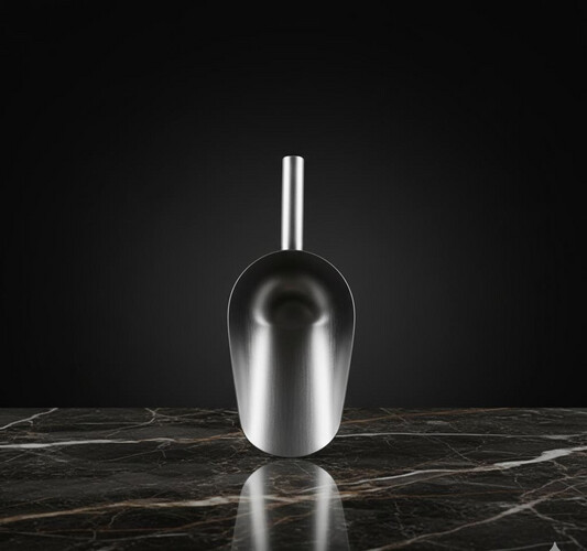 مجرفة الاكل الجاف