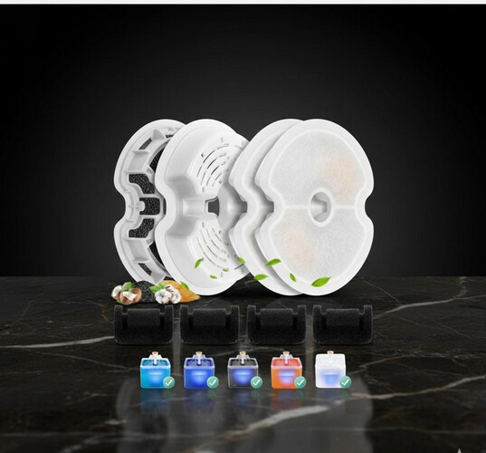 فلاتر قطعتين