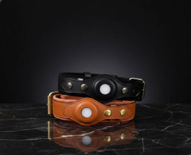 طوق حيوانات أليفة لـ AirTag