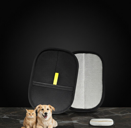 قفاز إزالة شعر الحيوانات بالطاقة الساكنة – الإصدار المطوّر