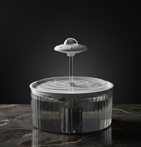 موزّع مياه شفاف