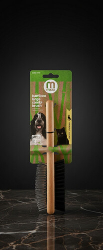 فرشاة خشبية للقطط والكلاب – حجم كبير