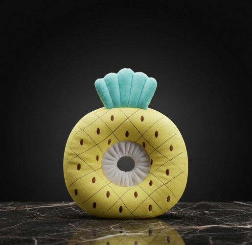 طوق بشكل اناناس