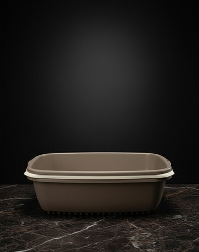 صندوق رمل للقطط ميسو – (54 × 38.5 × 16 سم)