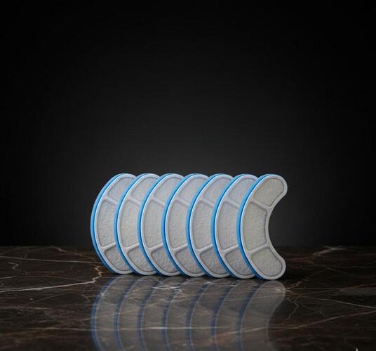 قطعتين فلتر لنافورة المياه