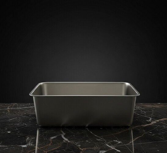 صندوق رمل قطط مصنوع من الستينلس ستل