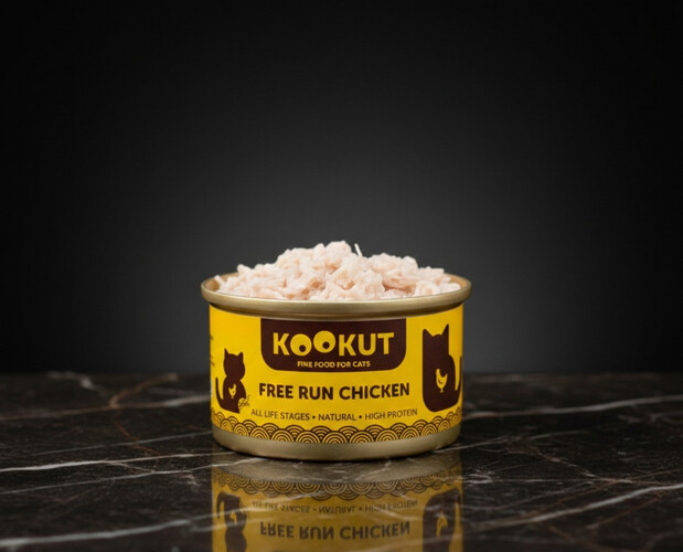 دجاج طبيعي - كوكت علب الاكل الرطب