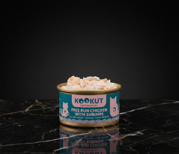 دجاج مع الربيان - كوكت علب الاكل الرطب