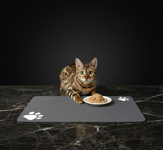 مفرشة طعام للحيوانات