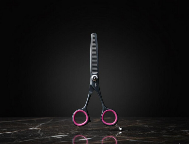 مقص ترقيق الفرو BUSTER – طول 17 سم