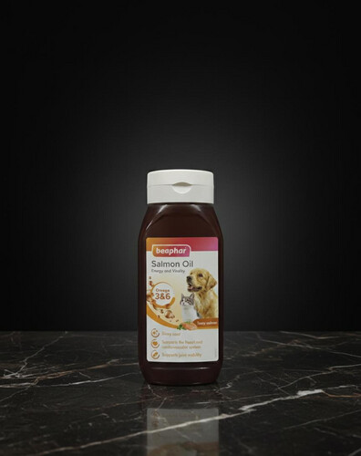 زيت السالمون للكلاب - 430 مل
