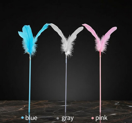 لعبة العصا بالريش الكبير والجرس