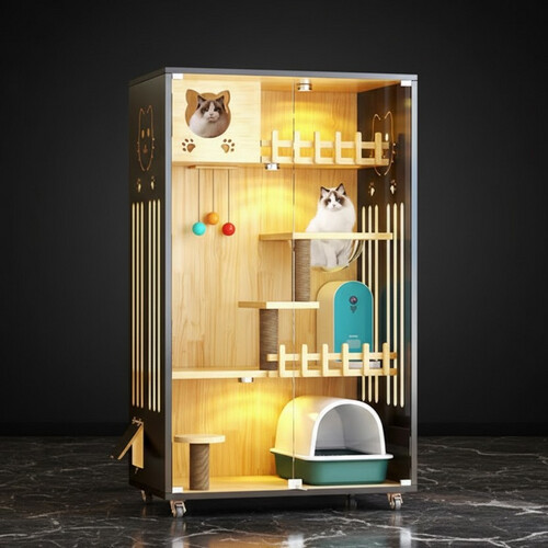 منزل قطط فاخر