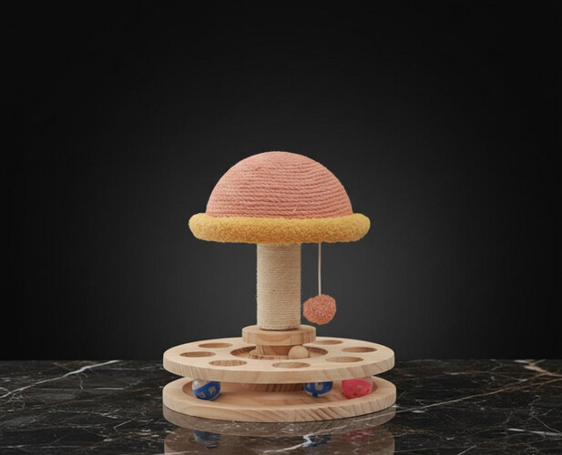 عامود خدش على شكل فطر