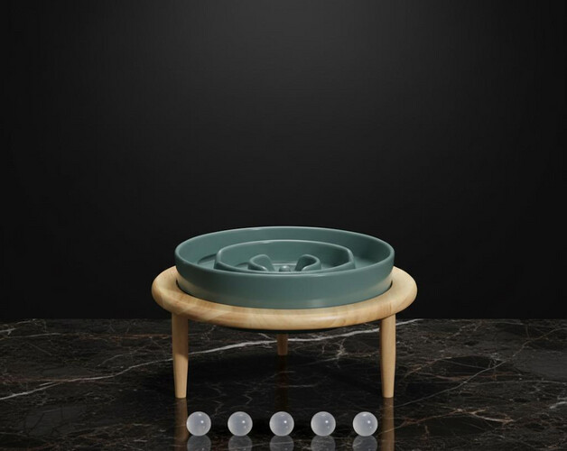 Maze Ceramic Slow Feeder Bowl (Without The Stand)