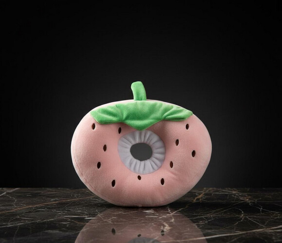 طوق بشكل فراولة