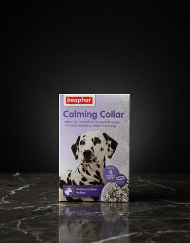 طوق مهدّئ للكلاب من Beaphar – تهدئة طبيعية وتقليل التوتر