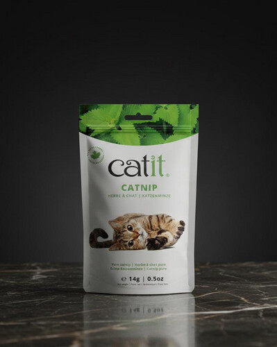 النعناع البري المجفف للقطط من Catit – 14 جم