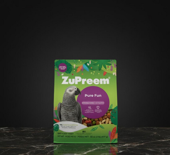 Pure Fun للببغاوات الكبيرة 2 رطل (0.91 كغ)