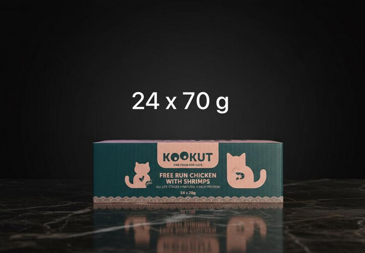 دجاج مع الربيان - كوكت علب الاكل الرطب