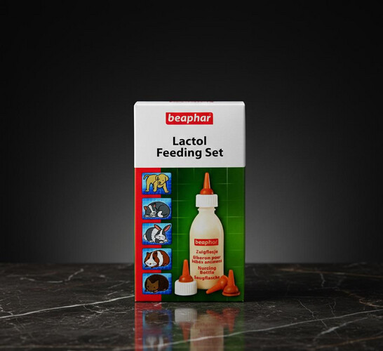 طقم رضاعة لاكتول للحيوانات الصغيرة