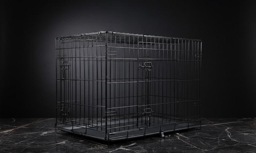 قفص كلاب قابل للطي مقاس 2XL