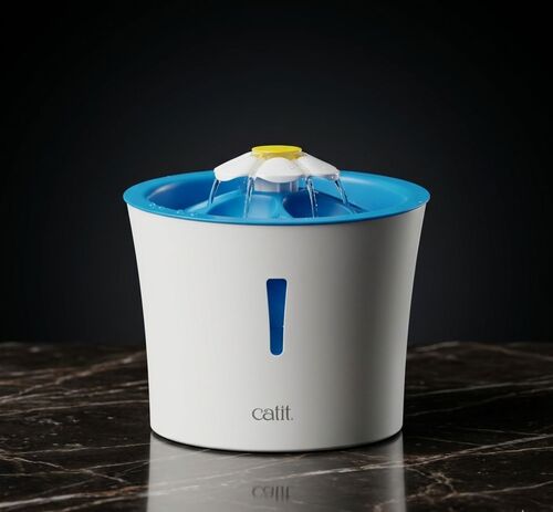نافورة ماء للقطط Catit Flower مع إضاءة LED