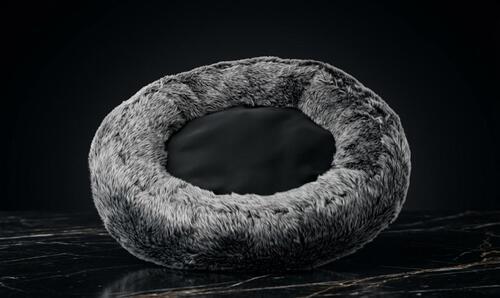 سرير قطط فاخر Mikki Snoozer – لون فحمي