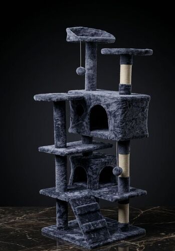 برج قطط كلاسيكي متعدد المستويات