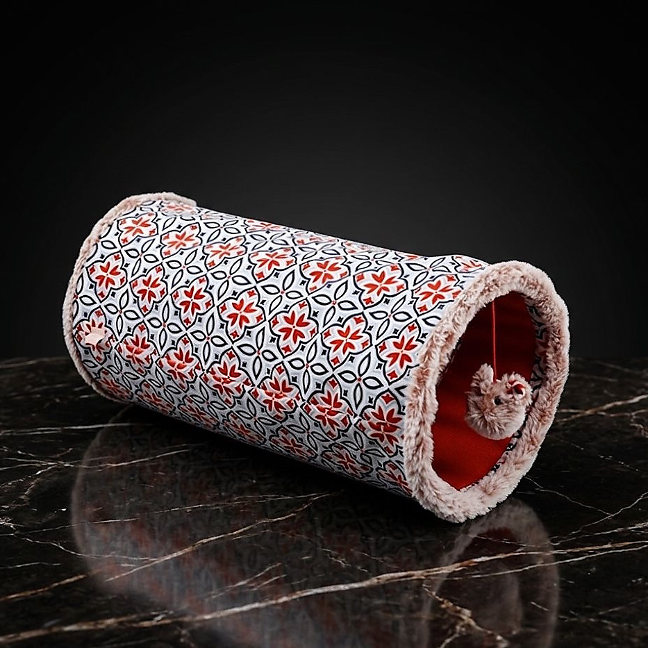 Vintage Cat Tunnel – Orange