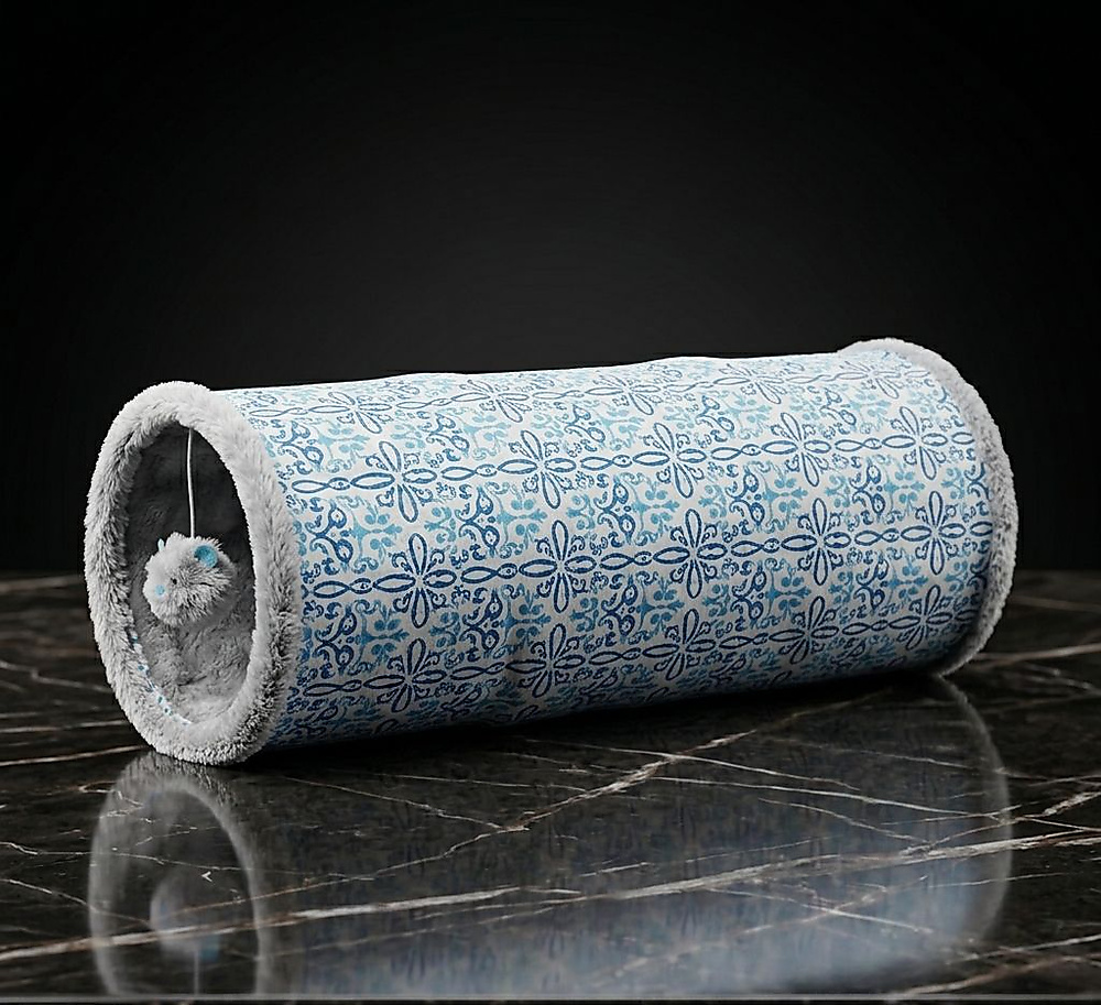 Vintage Cat Tunnel - Grey