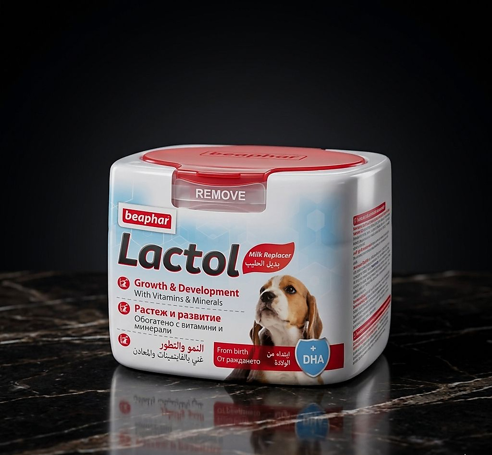 حليب بديل للجراء لاكتول – 250 غرام