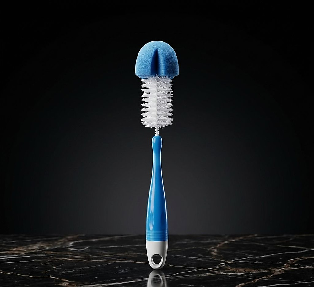 Cleaning Brush for Pet Drinking Fountains – Blue