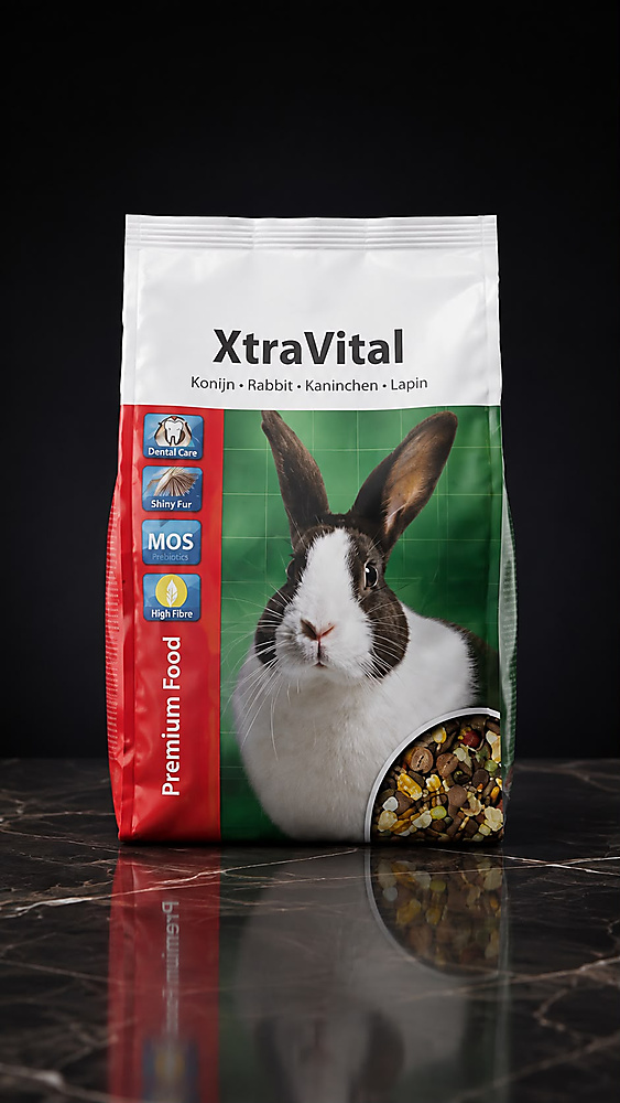 طعام XtraVital المتكامل للأرانب – 2.5 كجم