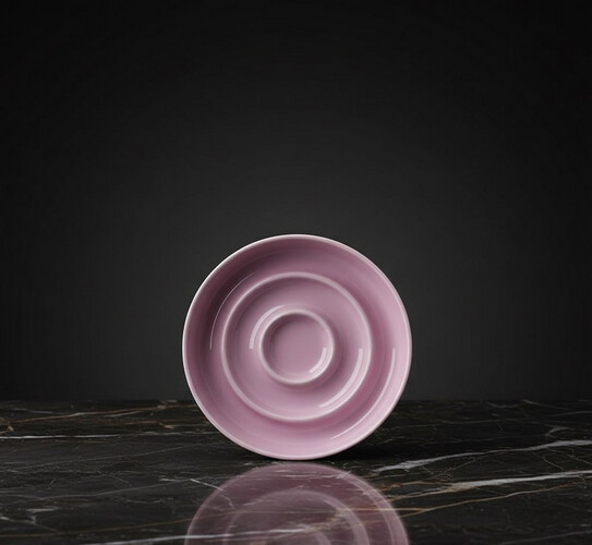 طبق سيراميك للقطط بتصميم دائري – 15 سم