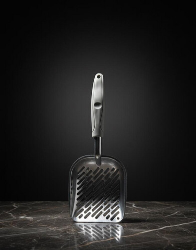 مجرفة رمل كبيرة من الستانلس ستيل