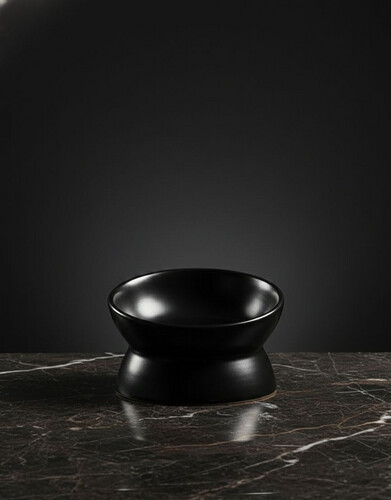 اطباق مرتفعة من السيراميك