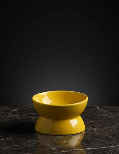 اطباق مرتفعة من السيراميك