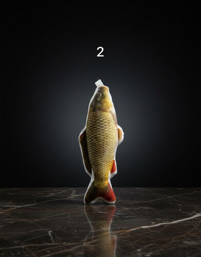 لعبة السمكة للقطط