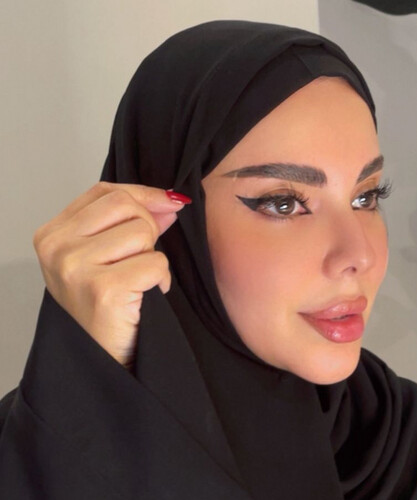 Hijab abaya aljahes size 12 inch