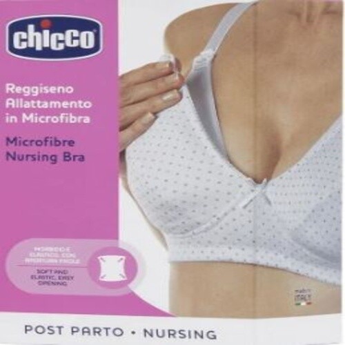 NURSING MICROFIBRE BRA WHITE 3C