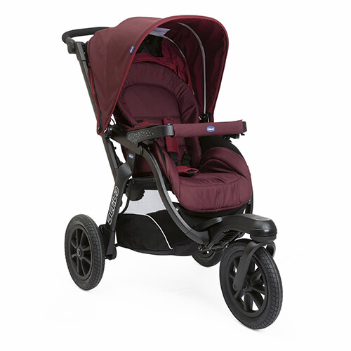 ACTIV3 STROLLER BURGUNDY POWDER