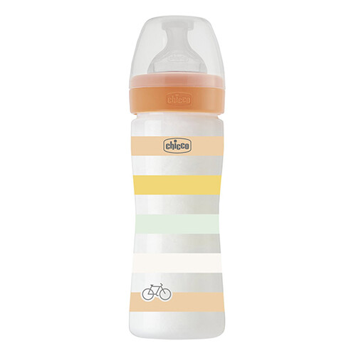 زجاجة WB PP ORANGE UNI 250 MED SIL