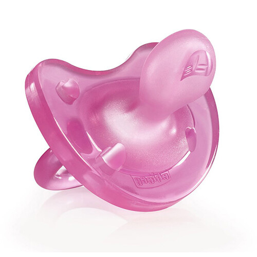 SOOTHER PH. SOFT 6-16 PINK  1PC B