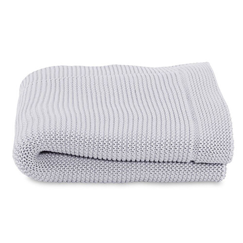 Tricoa Blanket - LIGHT GREY
