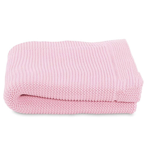 Tricot Blanket MISS PINK