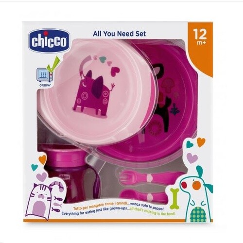 WEANING SET 12M+ GIRL