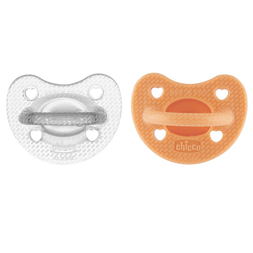 SOOTHER PHYSIOFORMA LUXE 6-16 2PCS OR-GRAY