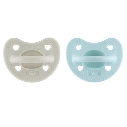 SOOTHER PHYSIOFORMA LUXE 6-16 2PCS GR-GRAY
